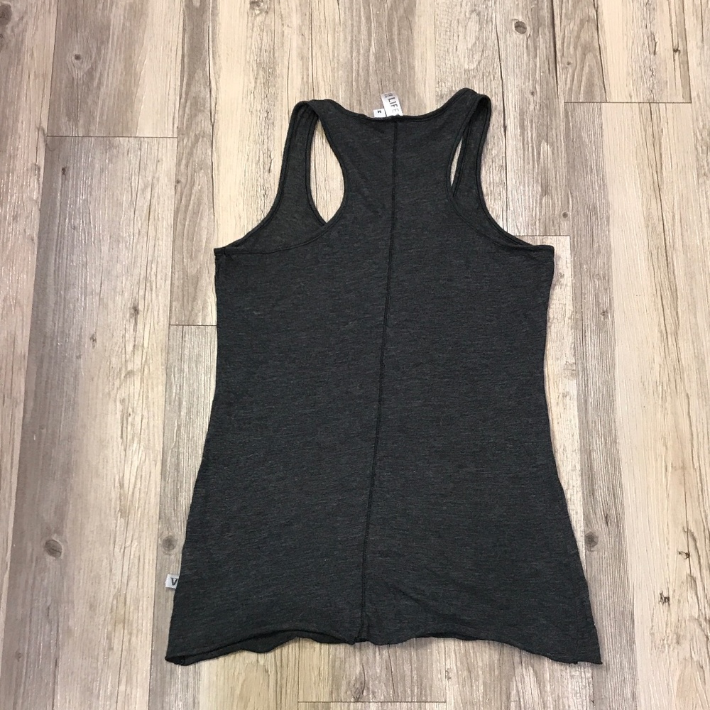 Life by Lexie “Live, Love, Barre” Graphic Tank Top | Dark Gray | Size M - Picture 4 of 4